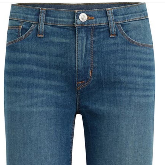 Hudson Jeans - Noa Mid Rise Straight Crop Jeans - Sz 27 - Picture 2 of 6